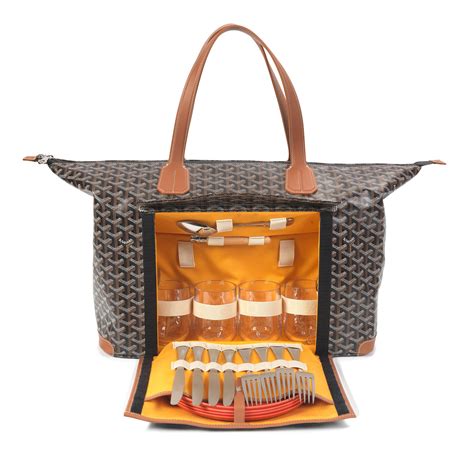 goyard picnic bag|goyardine bag.